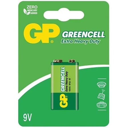 Sh Gp 1604glf Greencell 9 Volt Pil (tekli) Najmaddin