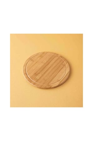 Tedar Bambu Pizza Tahtası (30 cm) Royaleks-BPT30 Najmaddin