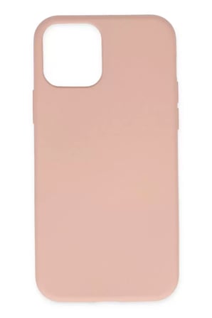 Sh Newface Apple İphone 11 Pro Max Kılıf Nano İçi Kadife Silikon - Pudra Najmaddin