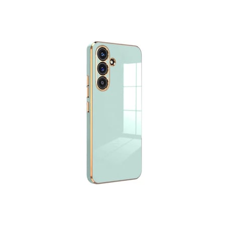 Bez Galaxy S24 FE Kılıf Volet Silikon - Açık Yeşil Najmaddin