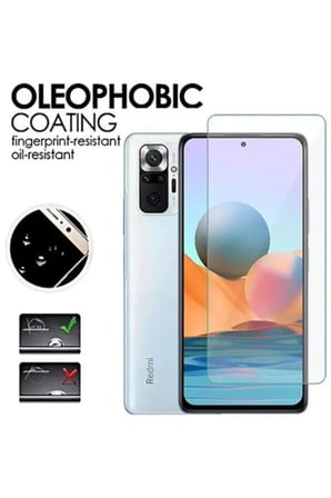 Tedar Xiaomi Redmi Note 10 Uyumlu Premium Ekran Koruyucu 9h Sert Temperli Kırılmaz Cam Koruma Şeffaf Najmaddin