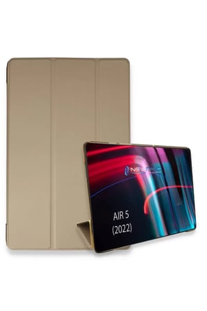 Sh Newface Apple İpad Air 5 (2022) Kılıf Tablet Smart Kılıf - Gold Najmaddin