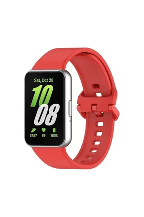 Sh Newface Samsung Galaxy Fit 3 Klasik Kordon - Kırmızı Najmaddin