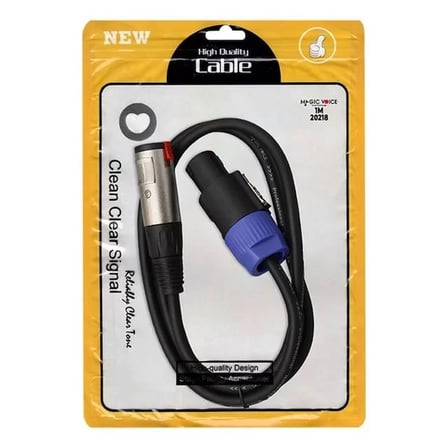 Sh Magicvoice Ld384 Specon Erkek - Canon Dişi Çevirici 1 Metre Kablo Najmaddin