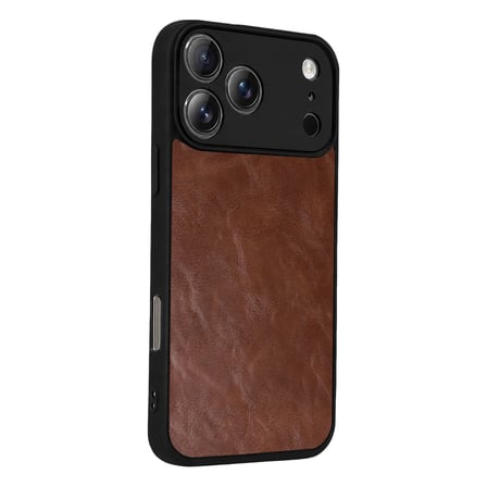 Bez iPhone 17 Pro Max Aras Deri Kapak - Taba Najmaddin