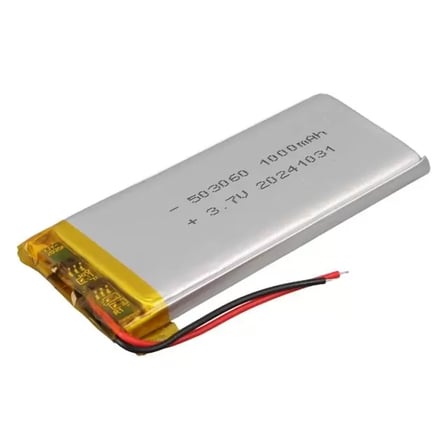 Sh Powermaster 503060 3.7v 1000mah Lityum Polimer (li-po) Batarya Ciklet Pil Najmaddin