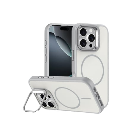 Bez iPhone 16 Pro Max Flexa Magsafe Kapak - Beyaz Najmaddin