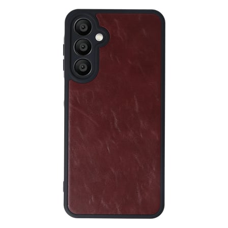 Bez Galaxy A55 5G Kılıf Aras Deri Kapak - Bordo Najmaddin
