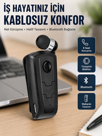 Mey Mey İthalat Spor ve Seyahat İçin Fineblue F910 Kablosuz Kulaklık Yeni Nesil Najmaddin