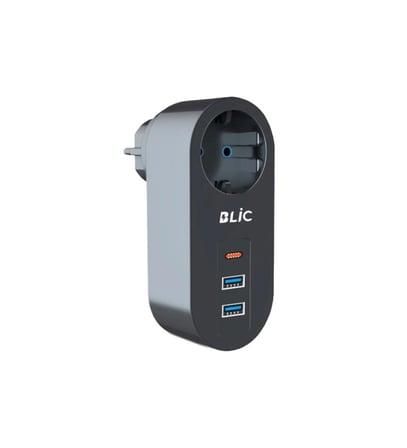 Karg Ftr-07 2xusb 1xtypec Termal Akım Korumalı Isıya Dayanıklı Tekli Priz Najmaddin