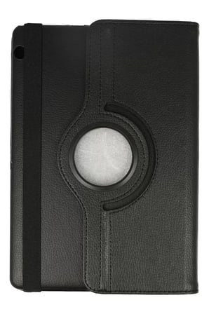 Sh Newface Huawei Mediapad T3 10 / 9.6 Kılıf 360 Tablet Deri Kılıf - Siyah Najmaddin