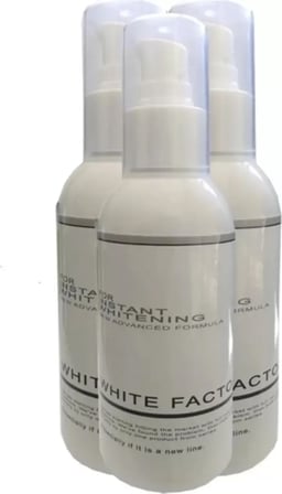 Sh White Factor For Instant Whitening 3 Adet Krem İle Masaj Yağı Najmaddin