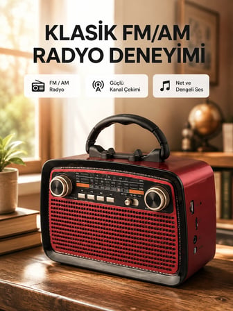 Karg Bluetooth Hoparlör – Kablosuz Bağlantı, Geniş Ses Alanı, Radyo Destekli, Hafif Ve Taşınabilir Najmaddin