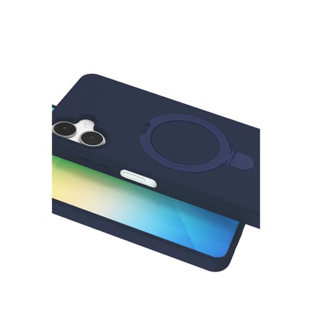 Bez Galaxy A06 Regal Magsafe Standlı Kapak - Lacivert Najmaddin