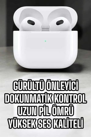 Karg Bluetooth Kulaklık 3.nesil Kablosuz Uzun Pil Ömrü Dokunmatik Kontrol Yeni Nesil Najmaddin