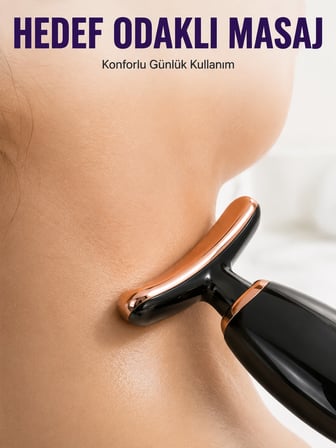 Karg Yüz Ve Boyun İçin Cilt Sıkılaştırıcı Masaj Cihazı Yeni Nesil Najmaddin