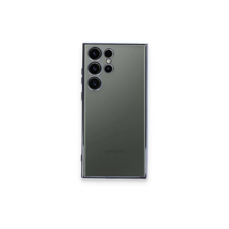 Bez Galaxy S23 Ultra Kılıf Razer Lensli Silikon - Açık Mavi Najmaddin