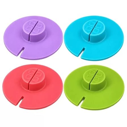 Sh Sunup Sn-38903 105mm Silikon Çay Poşeti Tutucu Bardak Kapağı Najmaddin