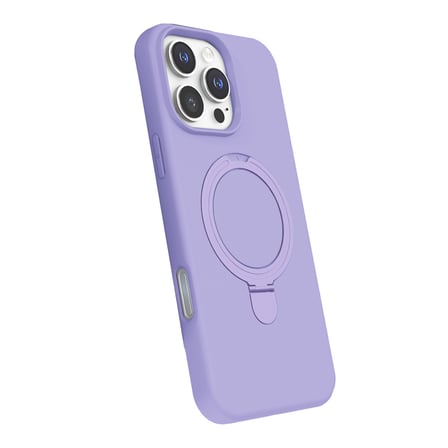 Bez iPhone 16 Pro Max Regal Magsafe Standlı Kapak - Lila Najmaddin