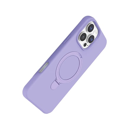Bez iPhone 16 Pro Max Regal Magsafe Standlı Kapak - Lila Najmaddin