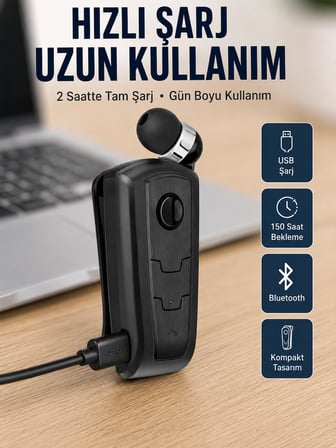Mey Mey İthalat Titreşimli Bluetooth Kulaklık Fineblue F910 Uzun Pil Ömrü Yeni Nesil Najmaddin