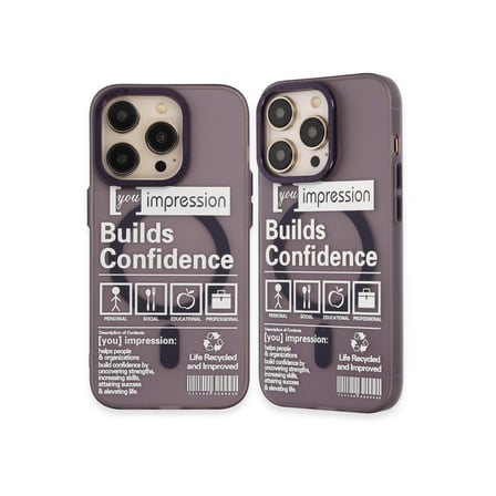 Bez iPhone 14 Pro Kılıf Apollo Magneticsafe Desenli Kapak - Apollo Mor - 6 Najmaddin