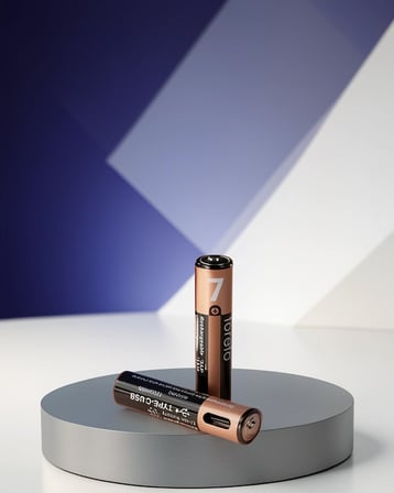 Çe Usb Type-C Şarjlı Aaa Lityum Pil 1000+ Şarj Döngüsü Najmaddin