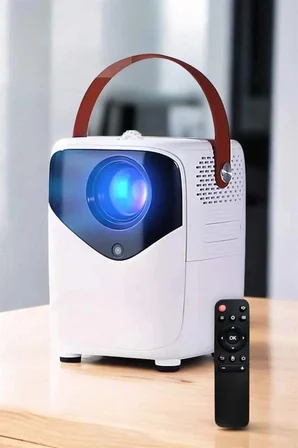 Mey Mey İthalat Projeksiyon Cihazı Film Dizi Oyun Wifi Destekli Najmaddin