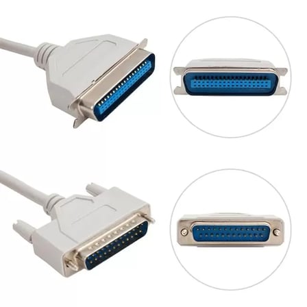 Sh Powermaster Pm-4940 1.5 Metre Ieee1284 Db25 Erkek - Db25 Dişi Paralel Lpt Yazıcı Kablosu Najmaddin
