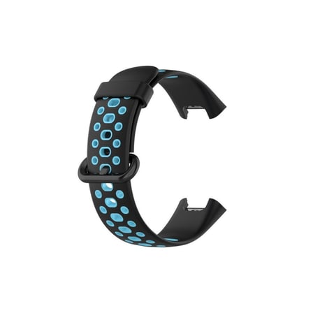 MEPA Najmaddin Xiaomi Redmi Watch 2 Spor Delikli Kordon - Siyah-mavi Najmaddin