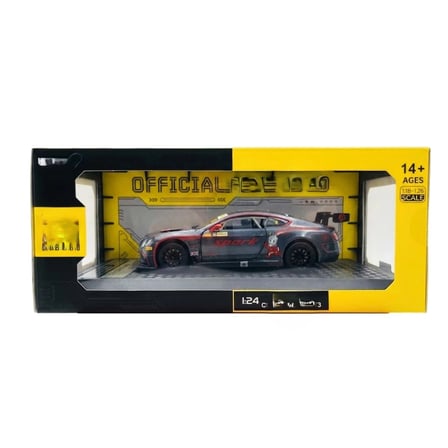 Ticaret 1/24 GT3 Silver Grey Model Araba Najmaddin