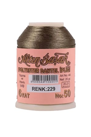 Tedar Altınbaşak Oya ve Dantel İpi 20 gr - Royaleks - No: 229 Najmaddin