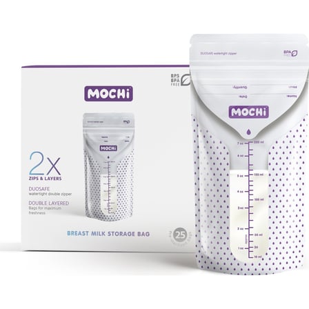 Ticaret Mochi Anne Sütü Saklama Poşeti 25 Adet 200ml Najmaddin