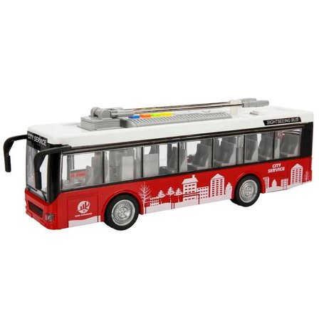 Mey Mey İthalat  1:16 Maxx Wheels Sesli ve Işıklı Şehir Otobüsleri 28 cm S00003537 Najmaddin