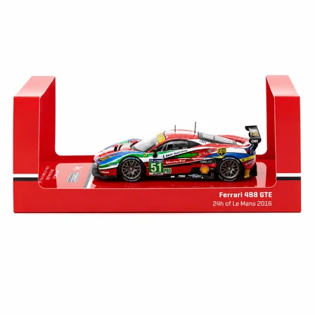 Ticaret 1/64 Model Araç 488 GTE 24h of Le Mans Najmaddin