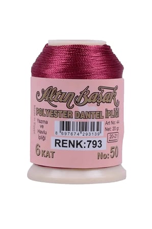 Tedar 3 Adet Altınbaşak Oya ve Dantel İpi 20 gr - Royaleks - No: 024 - 793 - 373 Najmaddin