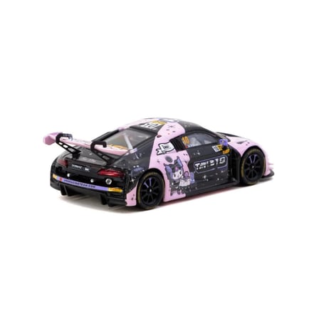 Ticaret 1/64 MODEL ARAÇ R8 LMS GT3 evo II Macau GT Cup - FIA GT World Cup 2024 #10 with Tarmac Cards Combo Set Najmaddin