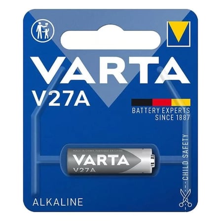 Sh Varta V27a / Lr27 Alkalin 12 Volt Para Pil Tekli Najmaddin