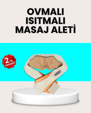 Karg Ev Tipi Ovmalı Isıtmalı Boyun Omuz Bel Masaj Aleti Kolay Kullanım Najmaddin