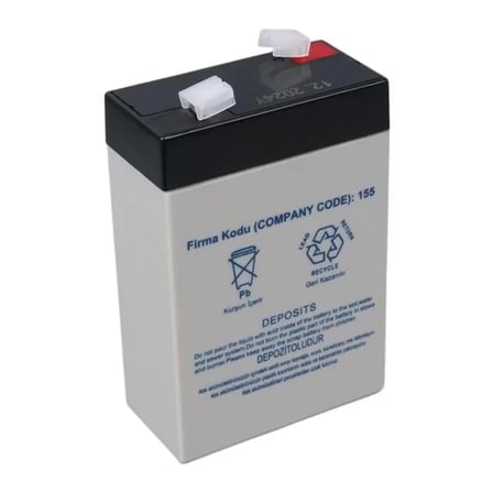 Sh Yokohama Yh-62.3 6 Volt - 2.3 Amper Akü (90x43x38 Mm) Najmaddin