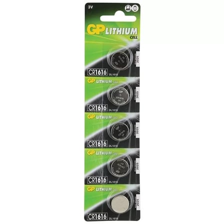 Sh Gp Cr1616 Lityum 3 Volt Pil 5'li Paket Najmaddin