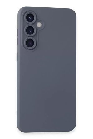 Sh Newface Samsung Galaxy S23 Fe Kılıf Nano İçi Kadife Silikon - Gri Najmaddin