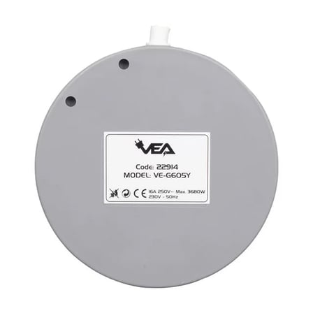 Sh Vea Ve-g605y 5'li Anahtarlı 1.5 Metre Grup Priz Najmaddin