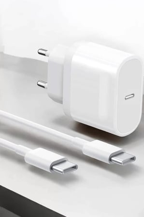 Hepsi Güç Adaptörü ve Kablosu Şarj Aleti 15/15 Pro Max Uyumlu Hızlı Şarj Najmaddin