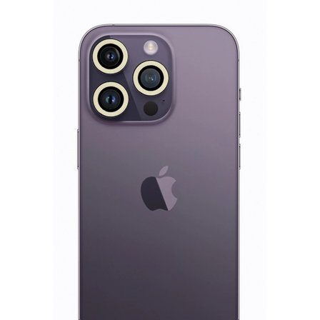 MEPA Najmaddin İphone 12 Pro Max Neon Fosforlu Kamera Lens - Beyaz Najmaddin