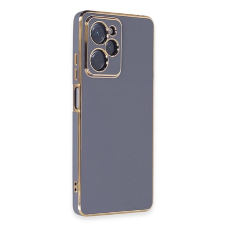 MEPA Najmaddin Xiaomi Poco X5 Pro 5g Kılıf Volet Silikon - Mavi Najmaddin