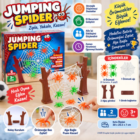 Ticaret 35004 JUMPİNG SPIDER Najmaddin
