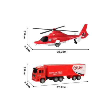 Ticaret BIG251H1 CITY CAR HELİKOPTER/KAMYON 2 Lİ ARAÇ Najmaddin