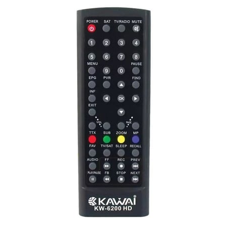 Sh Kawai Kw-6200 Hd Uydu Alıcı Kumandası Najmaddin