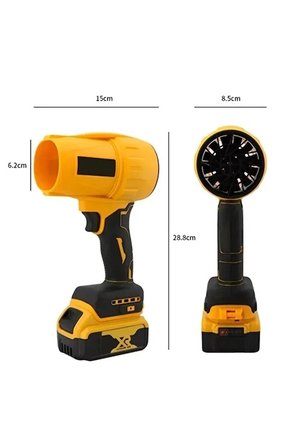 YN Ahv-18 Turbo Hava Üfleyici | 4 Kademe Hız | 21v 431w Kablosuz Blower | 32.000 Rpm’’ Najmaddin